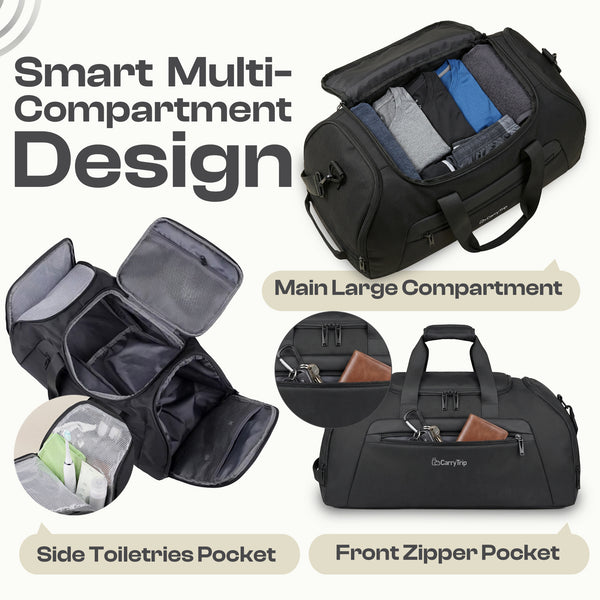 Bison Duffle cum Backpack