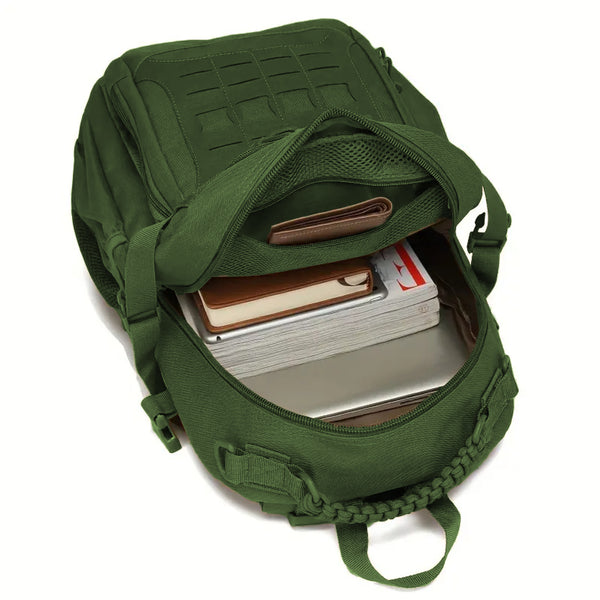 Aurochs Tactical Laptop Backpack Green Color