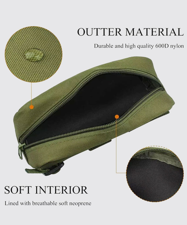 Foosa Tactical Portable Sunglasses Case Pouch