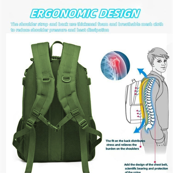 Aurochs Tactical Laptop Backpack Green Color