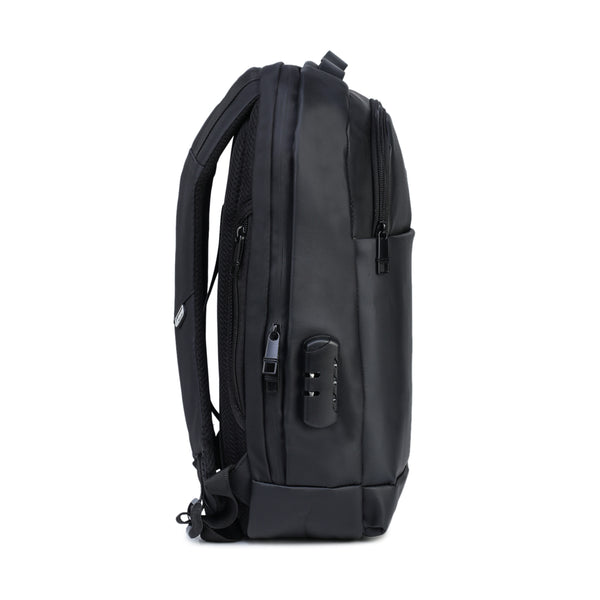 Anti Theft Number Lock Backpack Bag with 15.6 inch laptop compartment,USB charging port