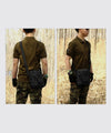 Tiger Tactical Shoulder Sling Bag Large Black For Travel