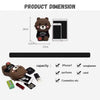 Teddy Bear Cartoon Silicon Sling Bag For Girls And Kids 1 Compartment With Adjustable Shoulder Strap