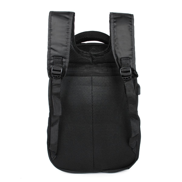 Laptop Bag 2 Compartments, 2 Pockets And 2 Side Bottle Pockets With USB Port