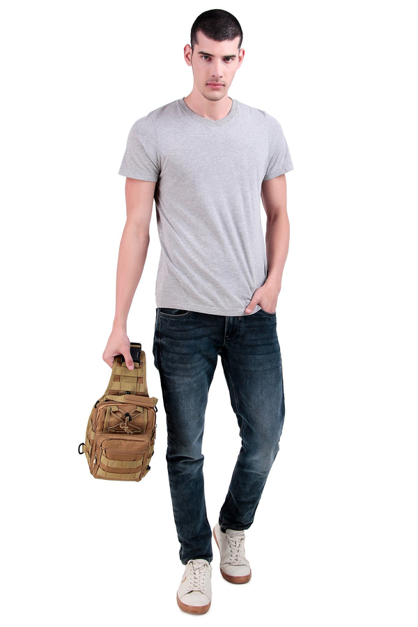 OKAPI Tactical Military Sport Bag Outdoor Small Chest Pack for Day Trip