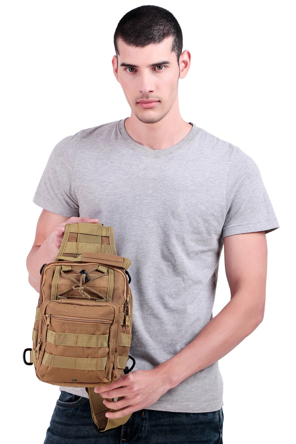 OKAPI Tactical Military Sport Bag Outdoor Small Chest Pack for Day Trip