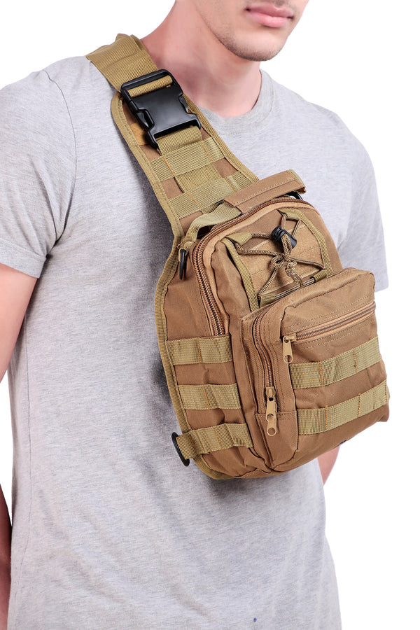 OKAPI Tactical Military Sport Bag Outdoor Small Chest Pack for Day Trip