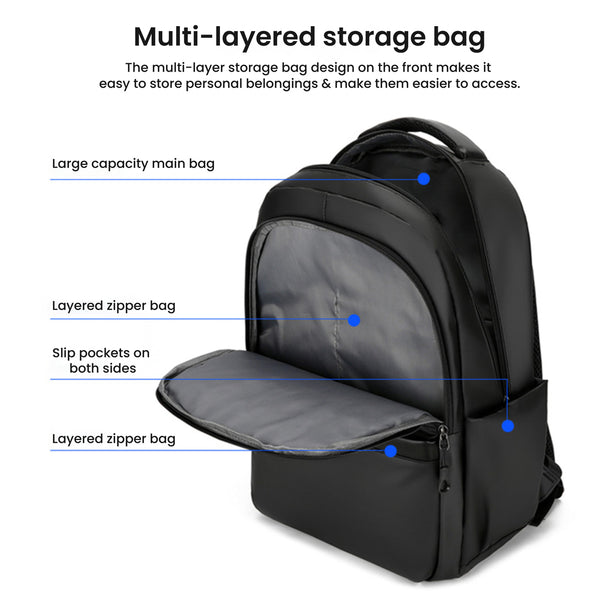 Pangoli Laptop Backpack 2 Pocket Front