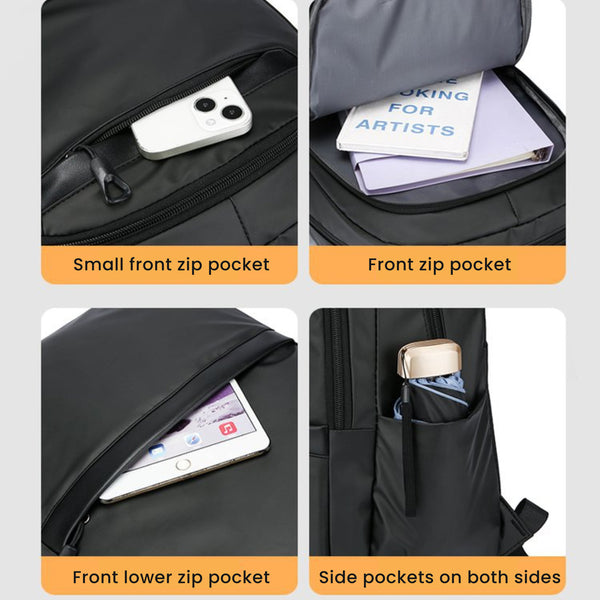 Pangoli Laptop Backpack 2 Pocket Front