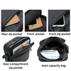 Men Sling Bag With 2 Large Compartment And 1 Small Compartment 2 Pocket Water Resistant