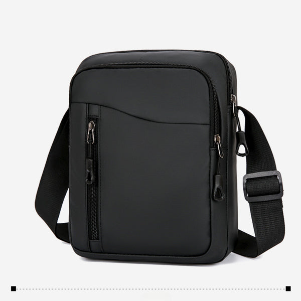 Men Sling Bag With 2 Large Compartment And 1 Small Compartment 2 Pocket Water Resistant