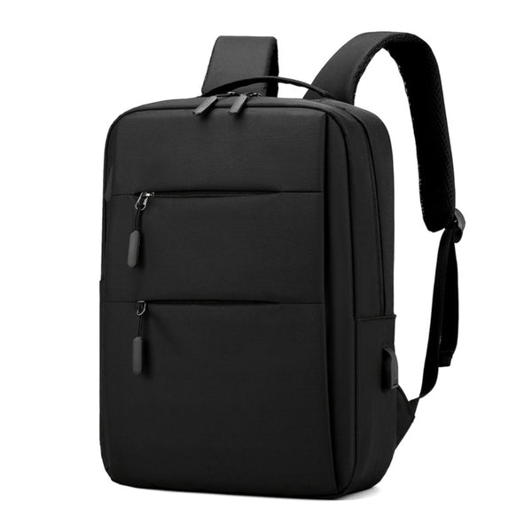 Unisex Laptop Backpack With 2 Compartments,2 Front Pocket & 1 Side Bottle Pocket