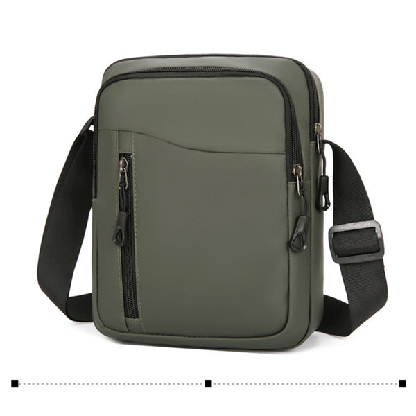 Men Sling Bag With 2 Large Compartment And 1 Small Compartment 2 Pocket Water Resistant