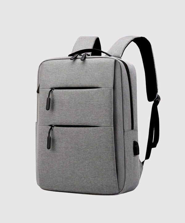 Unisex Laptop Backpack With 2 Compartments,2 Front Pocket & 1 Side Bottle Pocket