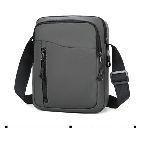 Men Sling Bag With 2 Large Compartment And 1 Small Compartment 2 Pocket Water Resistant