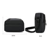 Men Sling Bag With 2 Large Compartment And 1 Small Compartment 2 Pocket Water Resistant