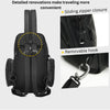 Adjustable Hook Carry In 2 Style Chest Bag Crossbody Sling Bag for Travel 1 Compartment, Front Zip Pocket, Rear Zip Pocket