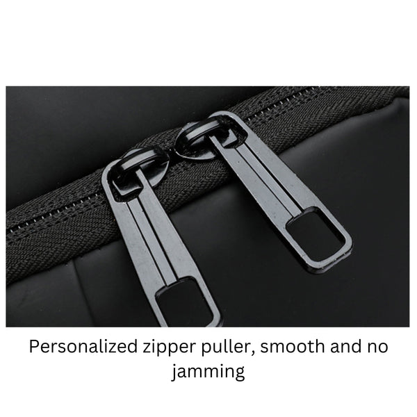 Crossbody Sling Bag for Travel 1 Compartment With TSA Lock, Front Zip Pocket, Rear Zip Pocket, Shoulder Strap Pocket