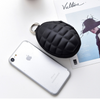 Hand Grenade Style Tactical Keychain Zippered Case - Unique Coin Pouch Bag for Wallets and Keys