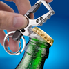 Heavy Duty Bottle Opener Keychain - Stylish and Functional Key Organizer