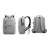Unisex Laptop Backpack With 2 Compartments,2 Front Pocket & 1 Side Bottle Pocket