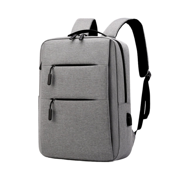 Unisex Laptop Backpack With 2 Compartments,2 Front Pocket & 1 Side Bottle Pocket