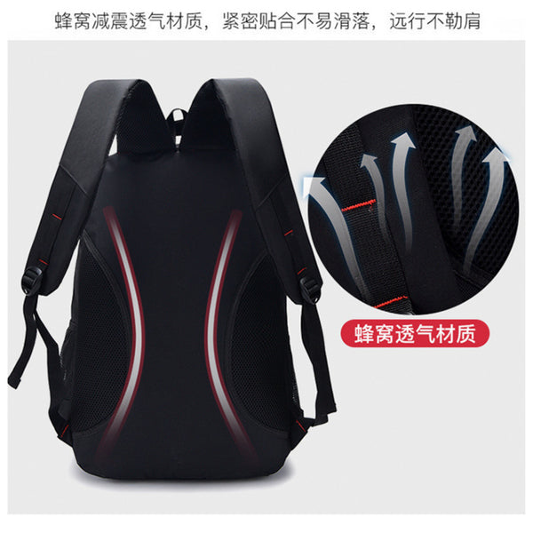 Laptop Backpack Unisex With 2 Compartments 1 Front Pocket And 2 Side Bottle Pockets