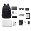Laptop Backpack Unisex With 2 Compartments 1 Front Pocket And 2 Side Bottle Pockets