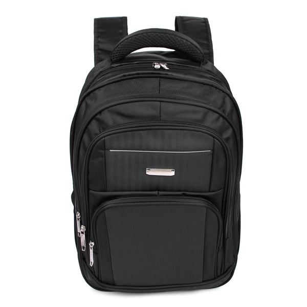 Laptop Bag 2 Compartments, 2 Pockets And 2 Side Bottle Pockets With USB Port
