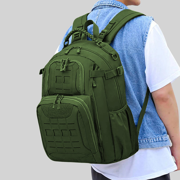 Aurochs Tactical Laptop Backpack Green Color