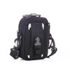 Leopard Tactical Shoulder Sling Bag Black
