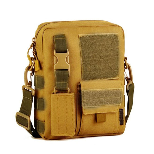 Tiger Tactical Shoulder Sling Bag Large Black For Travel