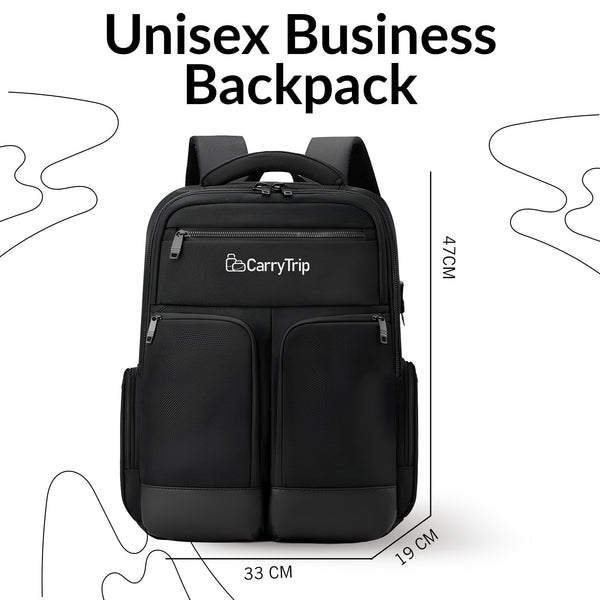CARRY TRIP Quagga Business Laptop Backpack - Stylish Office & Travel Backpack for Men & Women