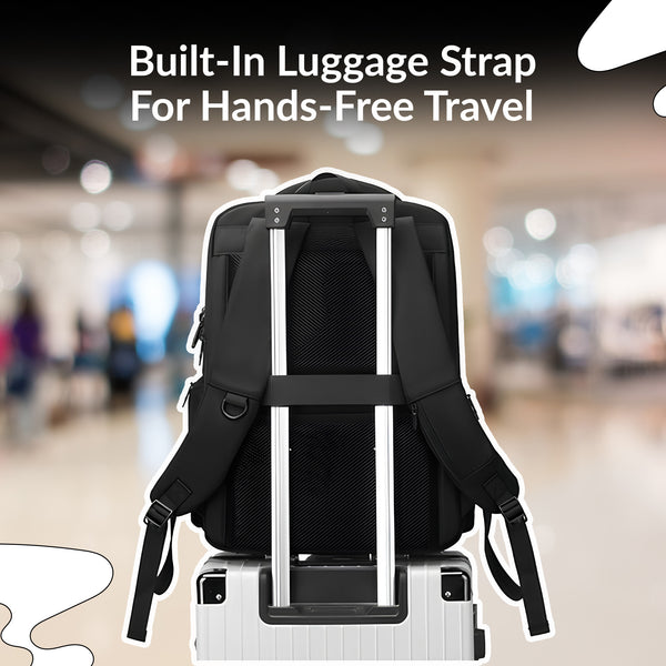 CARRY TRIP Quagga Business Laptop Backpack - Stylish Office & Travel Backpack for Men & Women