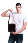 Kangaroo PU Leather Crossbody Sling Bag