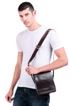 Kangaroo PU Leather Crossbody Sling Bag