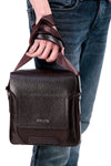 Trex Crossbody Shoulder Side Nylon with Leather Sling Bag for Men & Women