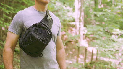 OKAPI Tactical Military Sport Bag Outdoor Small Chest Pack for Day Trip